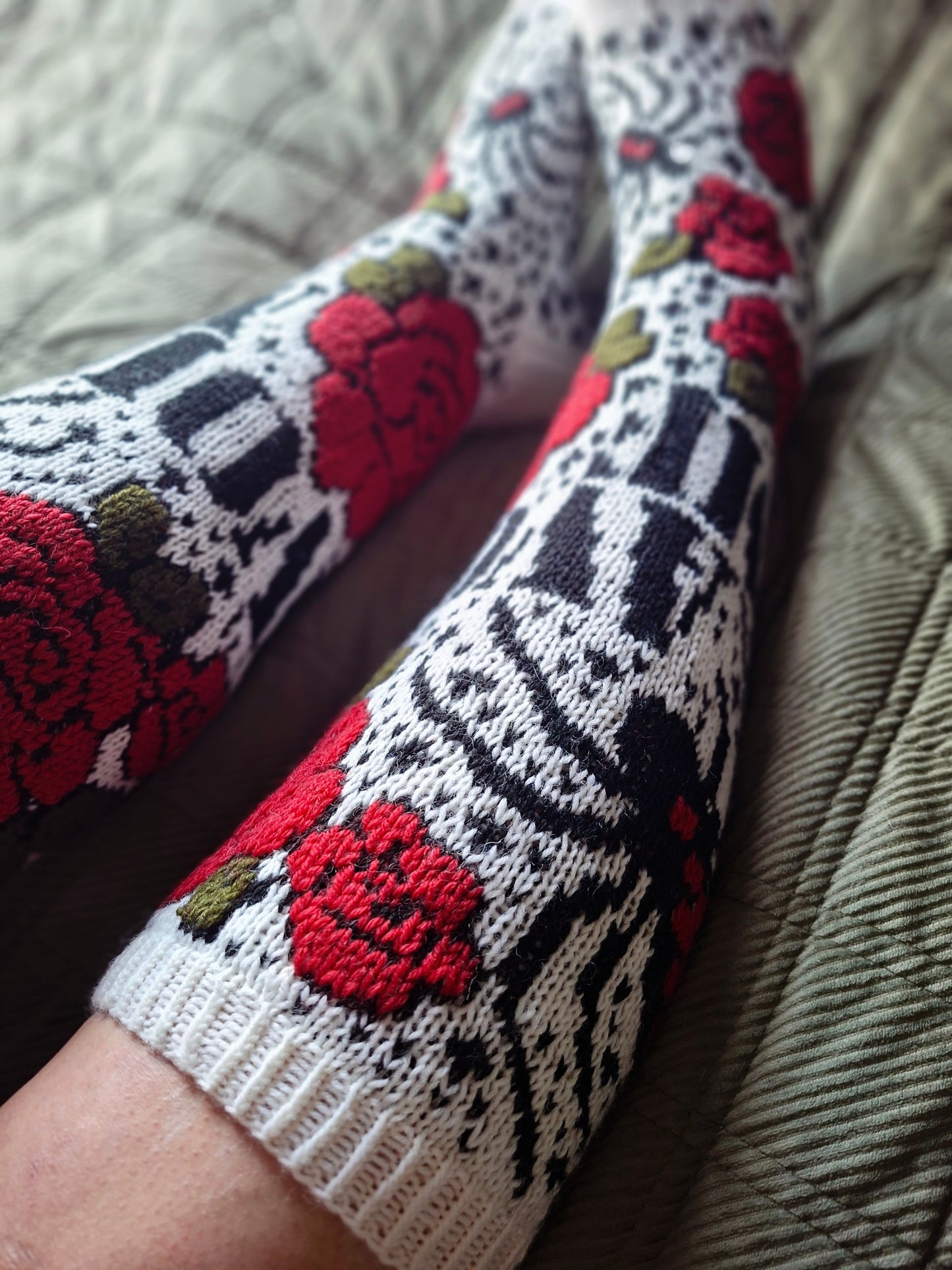 Avoid Me - Knitted Sock Pattern