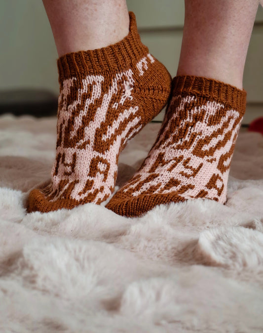 Kiss My - Knitted Sock Pattern