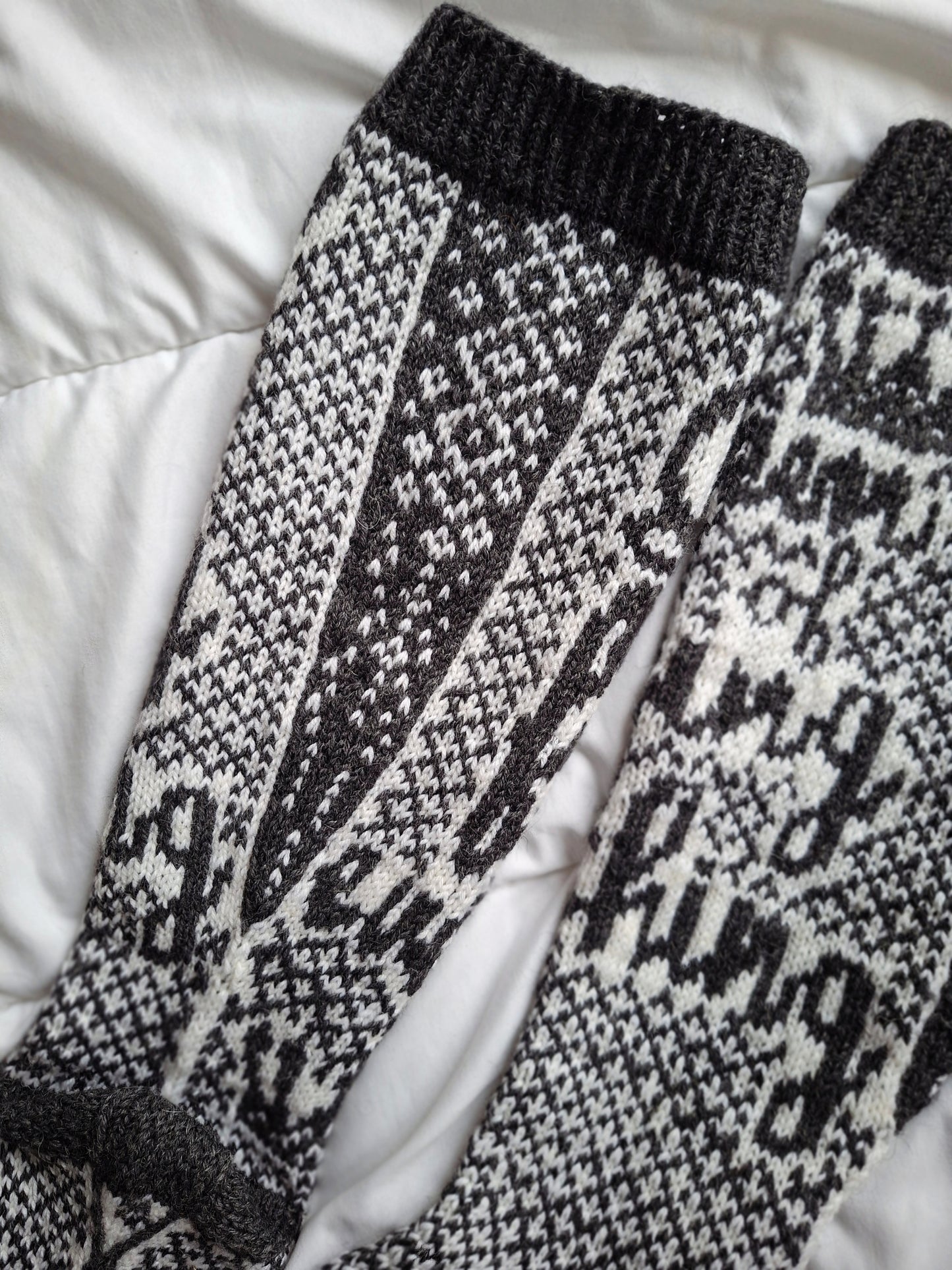 The Q - Knitted Sock Pattern